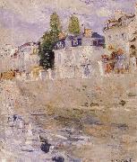 Berthe Morisot The Dock of Buchwu oil
